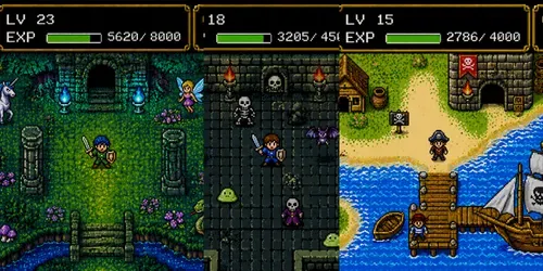 8bit RPG Hud Screenshot Generator generated by chatgpt-image