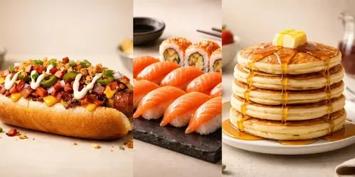 Minimal Fast Food Ad Aesthetic Shots generated by chatgpt-image