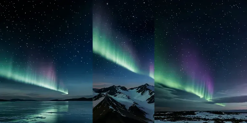 Aurora Sky Timelapse Brolls