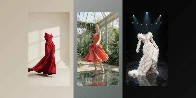 Luxury Fashion Dress Transformations