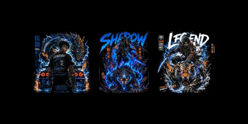Urban Thunder Streetwear Graphics generated by undefined