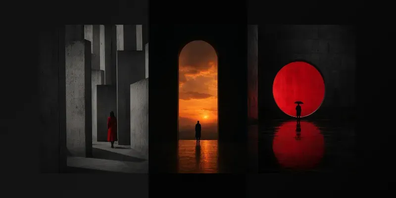 Cinematic Solitude Photography generated by undefined