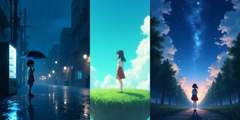 Cinematic Anime Masterpieces generated by undefined