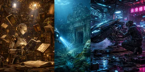 Futuristic Cinematic Worlds generated by chatgpt-image