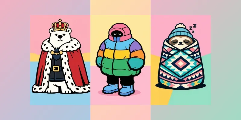 Chromaflat Winter Icons generated by undefined