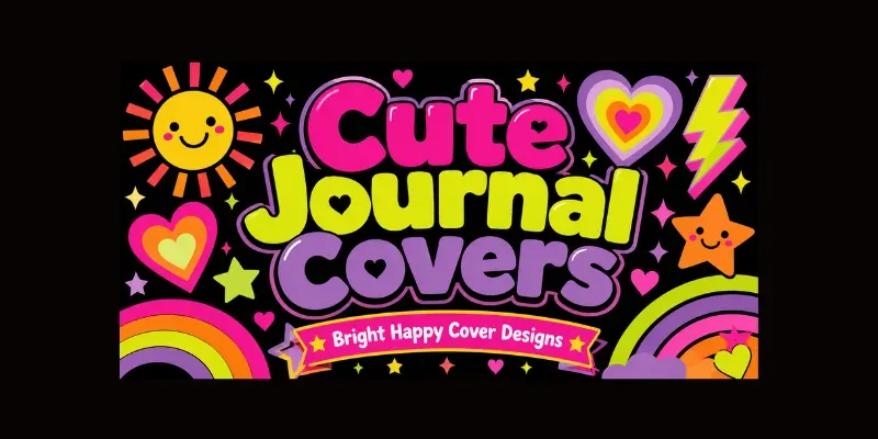 Cute Journal And Notebook Covers generated by undefined