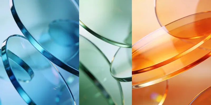 Glass Abstract Backgrounds generated by undefined