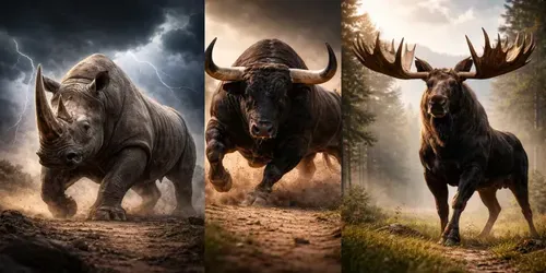 Wild Animal Looks generated by chatgpt-image