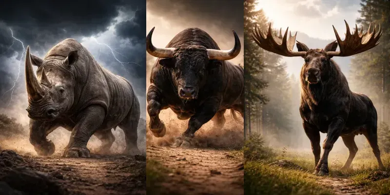 Wild Animal Looks generated by undefined