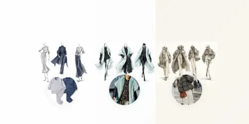 Fashion Book Look Sketches generated by chatgpt-image