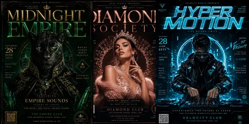 Cinematic Event Poster Generator generated by undefined