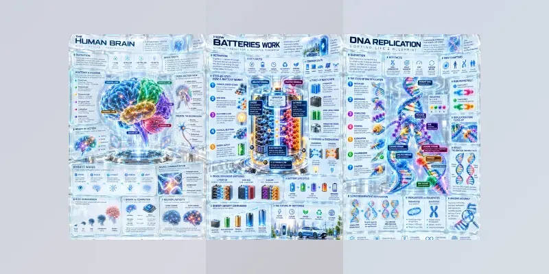 Futuristic Holographic Infographics