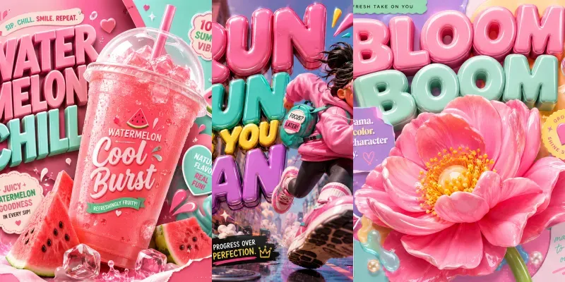 Glossy Pop Editorial Cover Generator generated by undefined