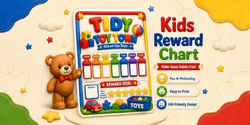 Kids Reward Worksheets generated by undefined
