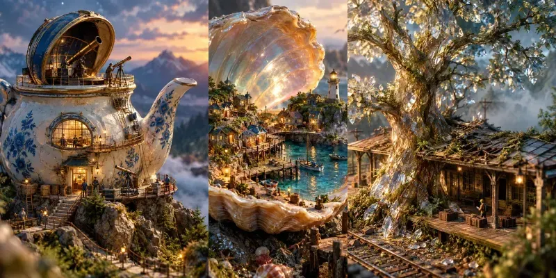 Miniature World Macro Cinemas generated by undefined