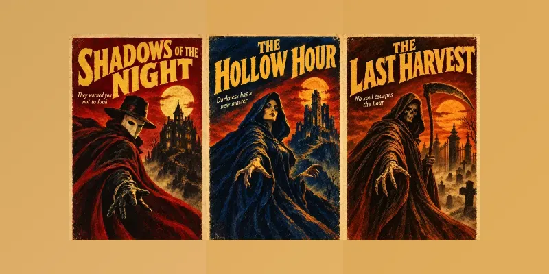 Vintage Halloween Horror Posters