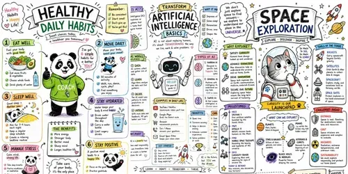 Visual Handdrawn Sketchnote Creators generated by chatgpt-image