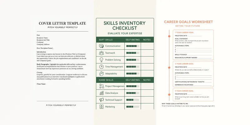 Modern Resume Job Guide Kits generated by undefined