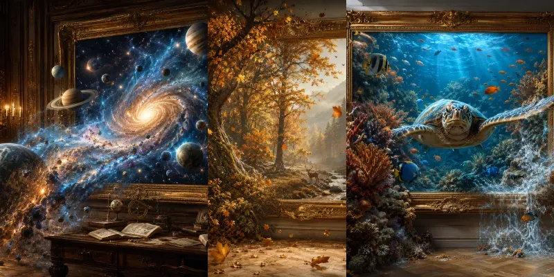 Living Canvas Magics generated by undefined
