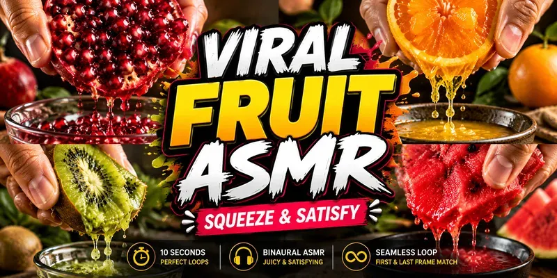 Viral Fruit ASMR Squeezes generated by undefined