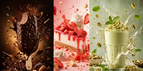 Luxury Food Posters generated by chatgpt-image