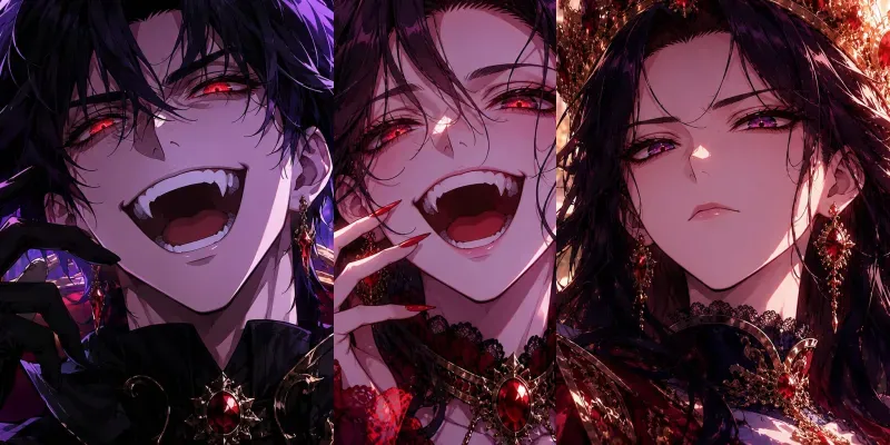 Sinister Evil King Morning Garden Smiles generated by undefined