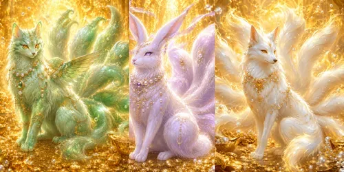 Mystical Fortune Spirits generated by chatgpt-image