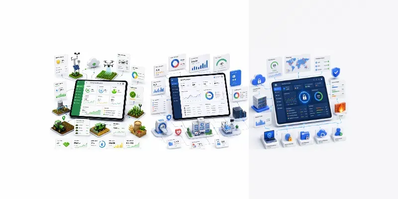 3D Isometric Dashboards generated by undefined