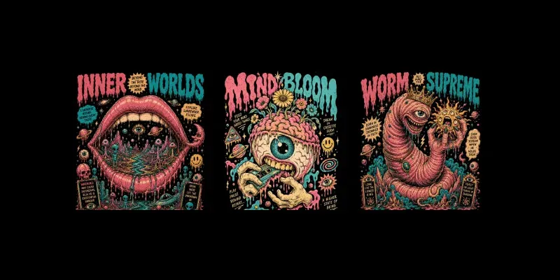 Surreal Punk Graphics generated by undefined
