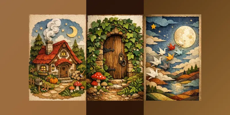 The Folklore Papercraft Dioramas generated by undefined