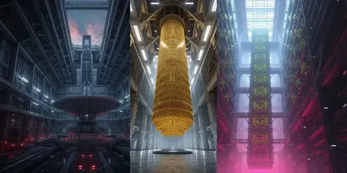 Jawdropping Industrial Megaprojects generated by leonardo