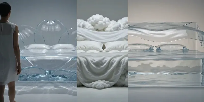 Dream Material Bed Videos generated by undefined