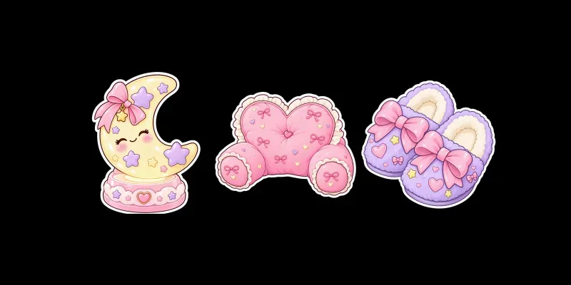 Cute Cozy Tween Stickers