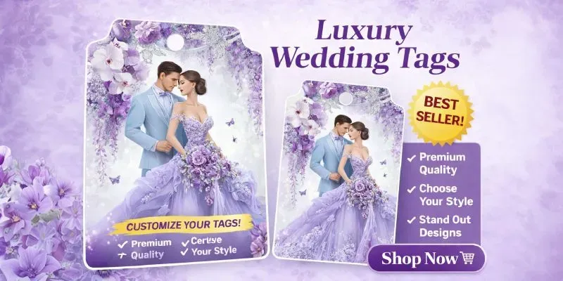 Wedding Luxury Product Tags generated by undefined