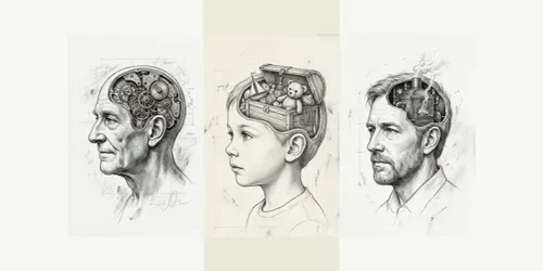 Surreal Conceptual Pencil Sketch Art generated by gemini-image