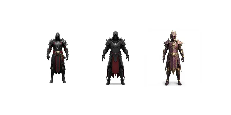 3d Game Armor Asset Generator generated by undefined