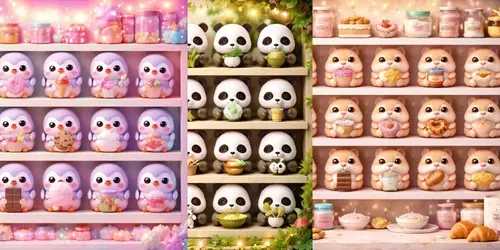Kawaii Shelf Displays Mega generated by chatgpt-image