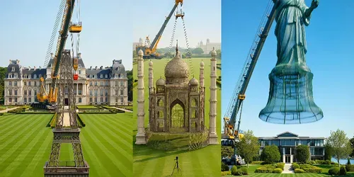 Viral Topiary Hyper-lapse Generator generated by grok-video