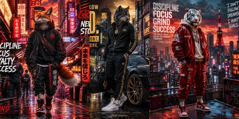 Urban Legend Streetwear Icons generated by undefined