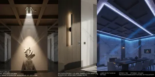 Smart Lighting And Fixtures Architects generated by gemini-image