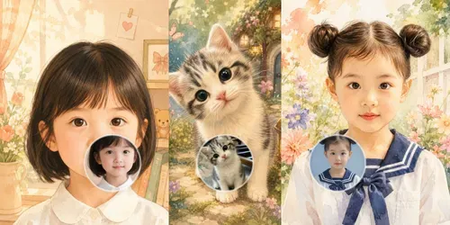 Photos To Fairy Tale Illustrations generated by chatgpt-image