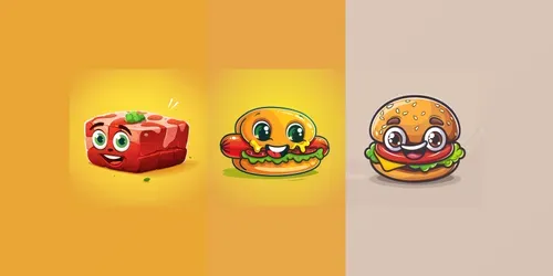 Cute Food Mascot Generator generated by midjourney