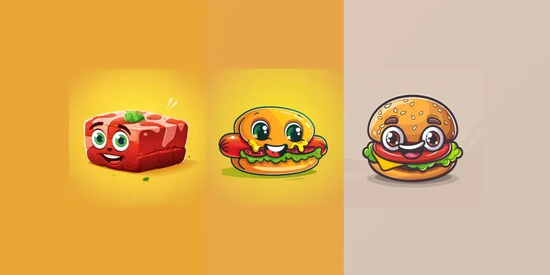 Cute Food Mascot Generator generated by undefined
