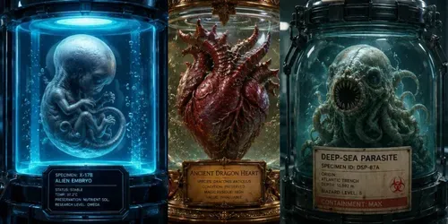 Scientific Specimen Jar Designers generated by chatgpt-image