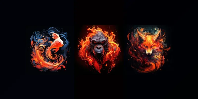 Liquid Fire Calligraphy Radiant Dynamic Generator App | PromptBase