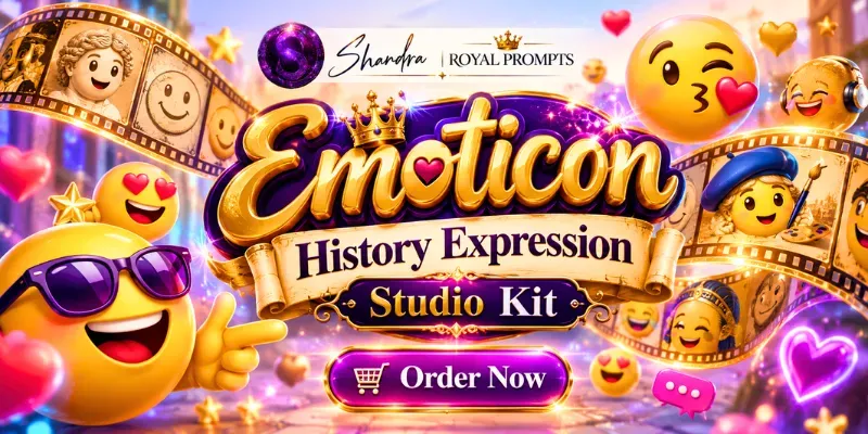 Emoticon History Expression Studio Kit ChatGPT Skill | PromptBase