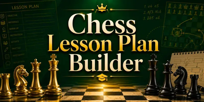 Chess Lesson Plan Builder ChatGPT Skill | PromptBase