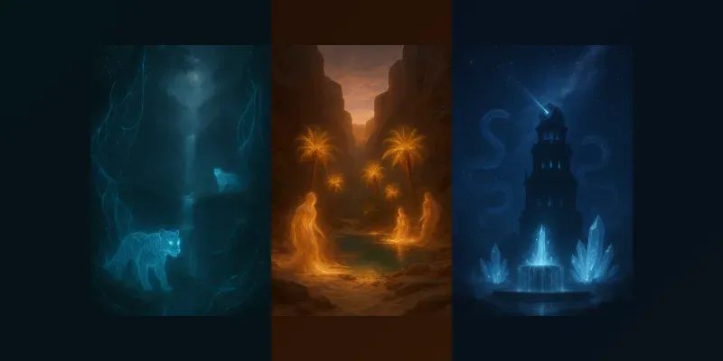 Hyperreal Cinematic Fantasy Scenes Generator App | PromptBase