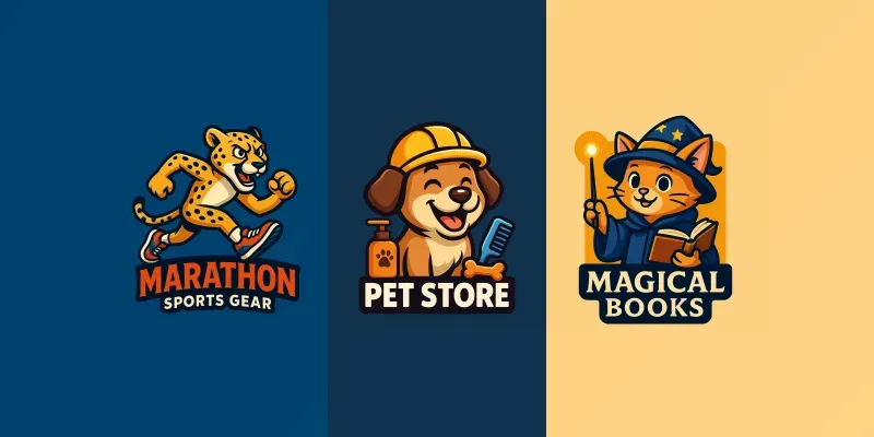 Cartoon Mascot Logo Prompt Pack Generator App | PromptBase