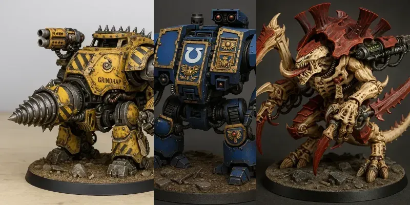 Model Of A Warhammer 40k Generator App | PromptBase